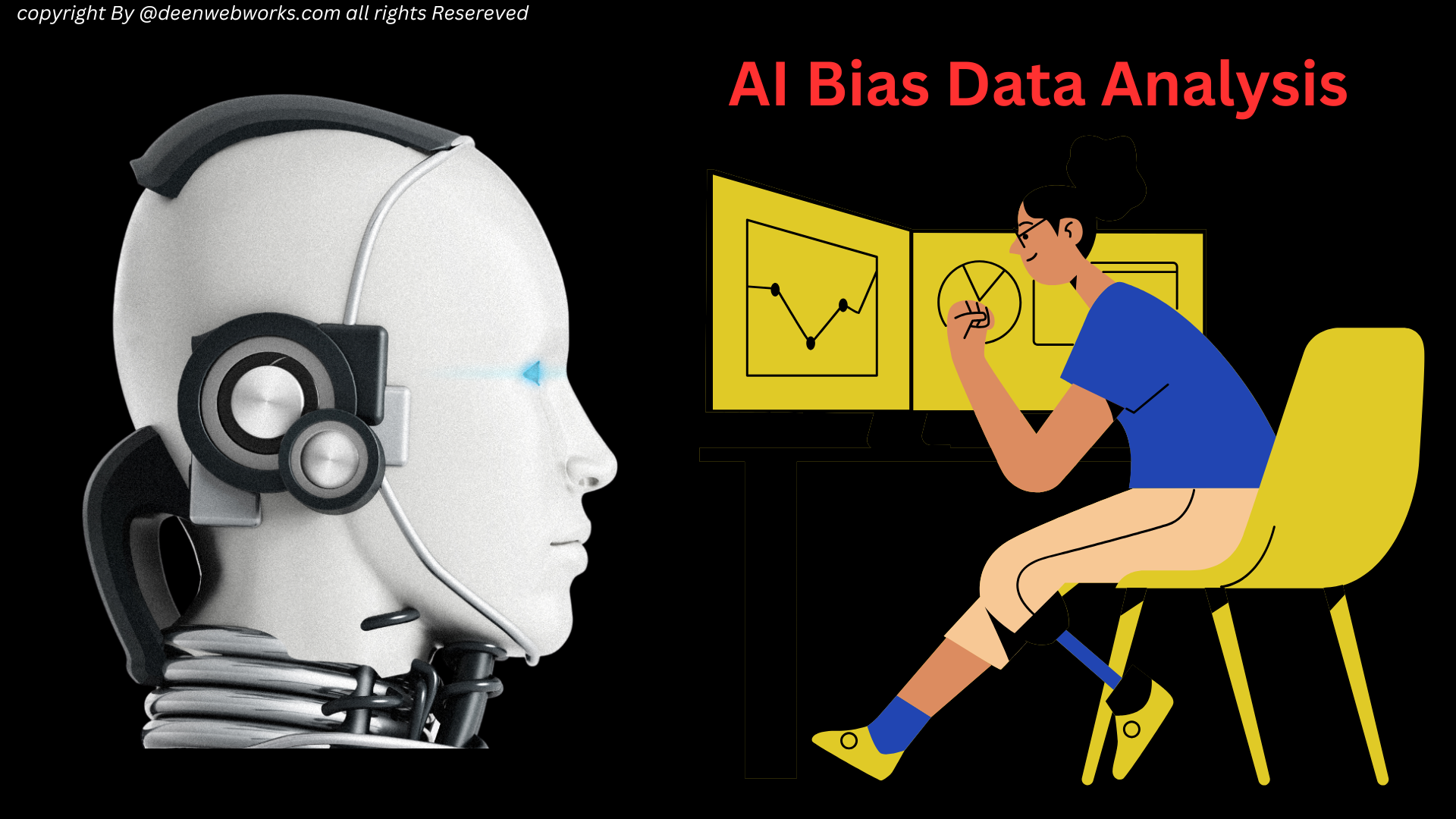 AI bias data analysis graph showing the impact of biased algorithms on minority communities, including Muslims.