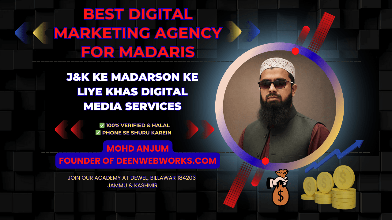 Digital Marketing Agency for Madaris in J&K