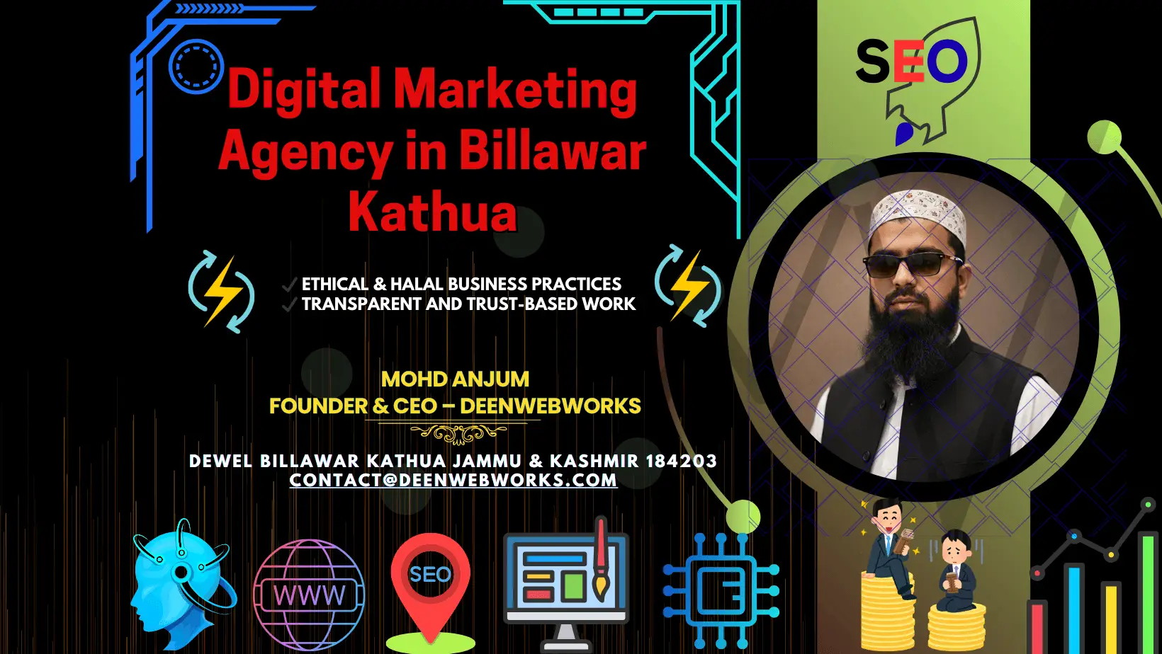 Digital Marketing Agency in Billawar Kathua - DeenWebWorks Academy