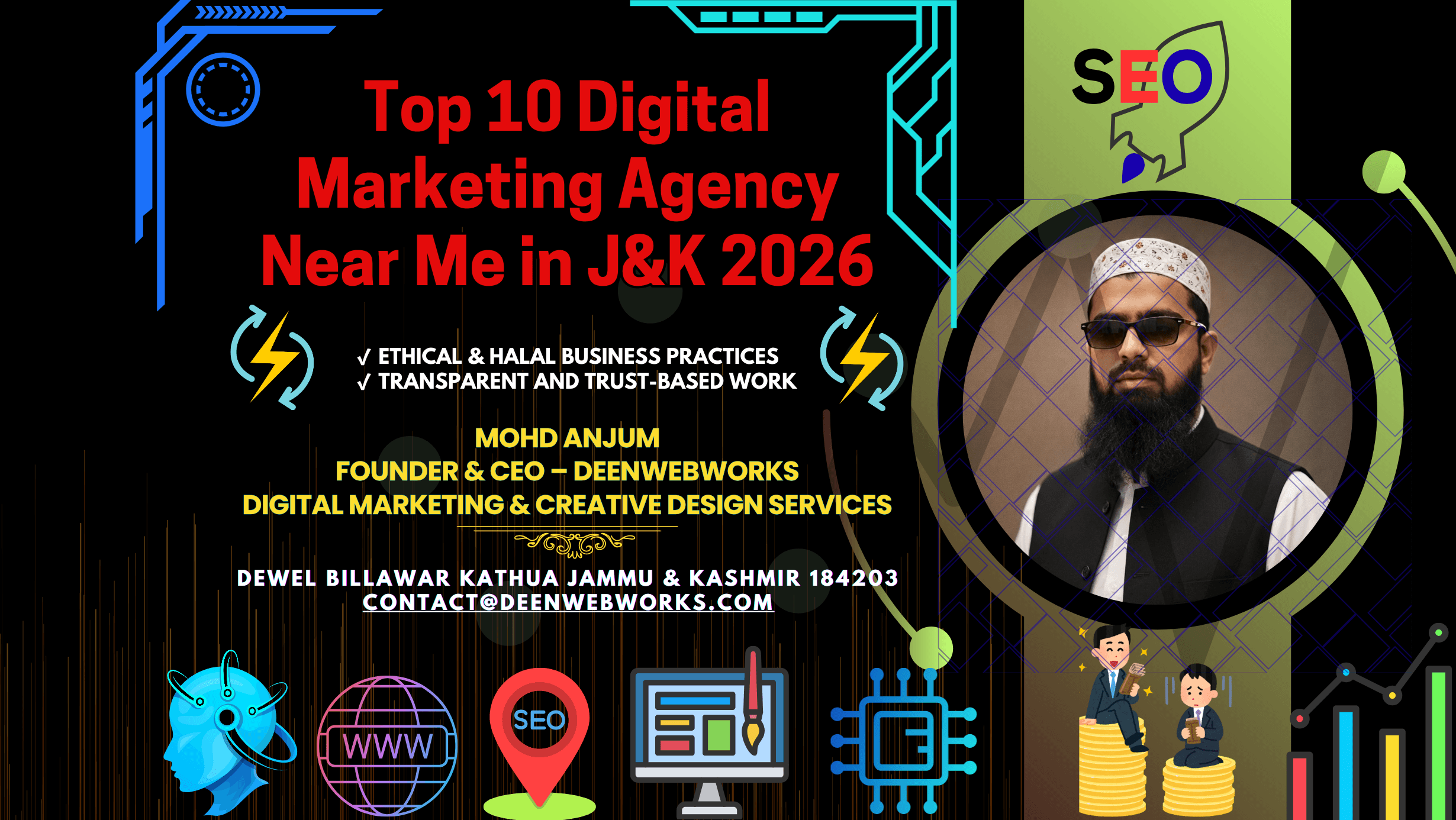 digital marketing agency Billawar Kathua – DeenWebWorks