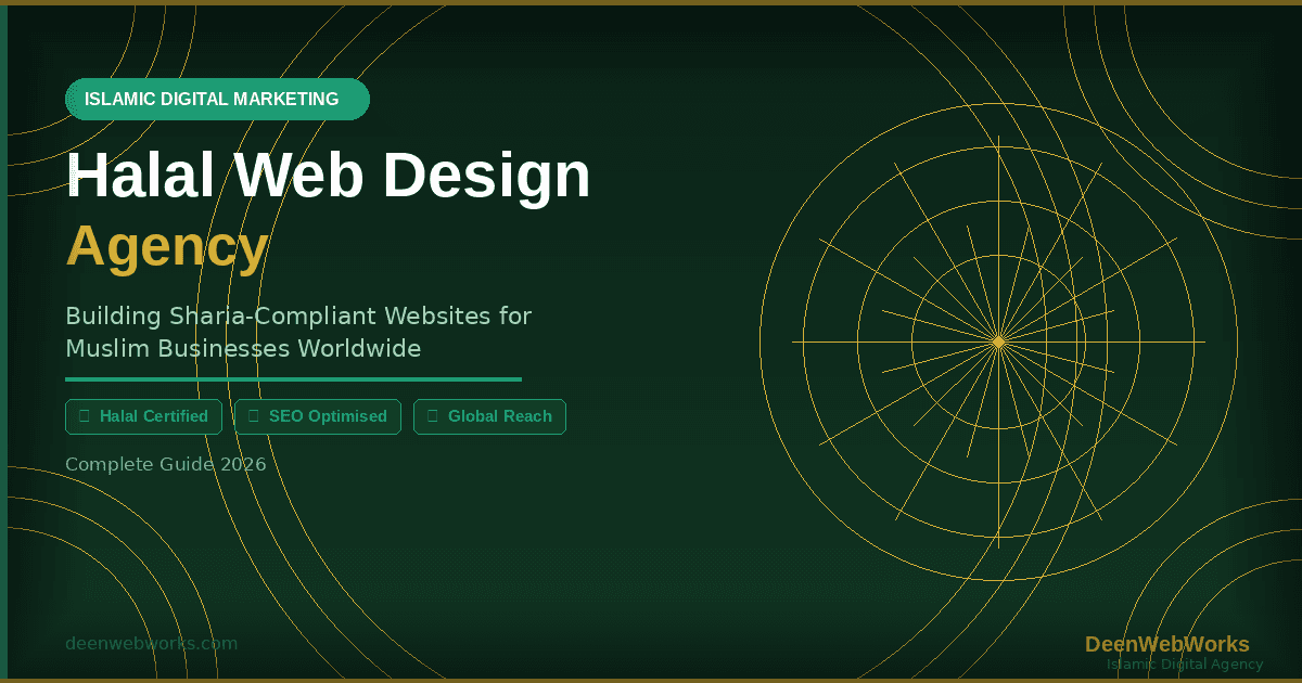 Halal web design agency for Muslim businesses — DeenWebWorks Islamic digital marketing India