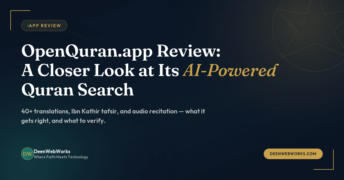 openquran review card